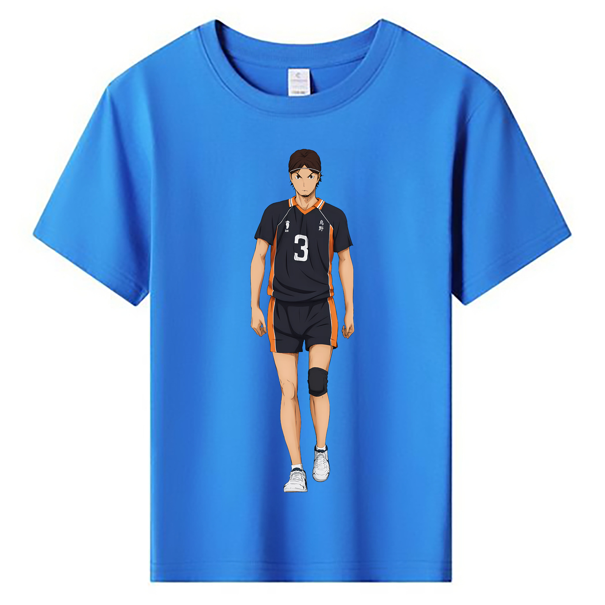 （画像用） ハイキュー!! Haikyu!! 綿100％キッズTシャツ（フロントプリント）